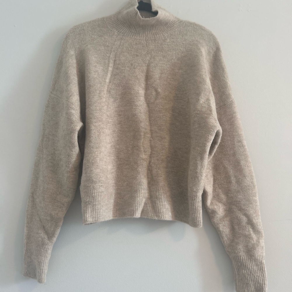 Zara Cozy Beige Women's Sweater
